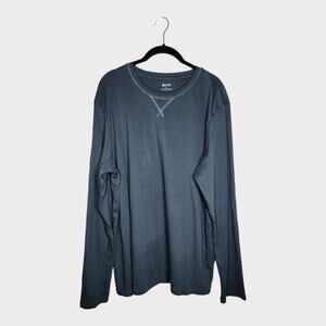 Jamas Pima Cotton Long Sleeve Pajama Top Green Men’s Size Large